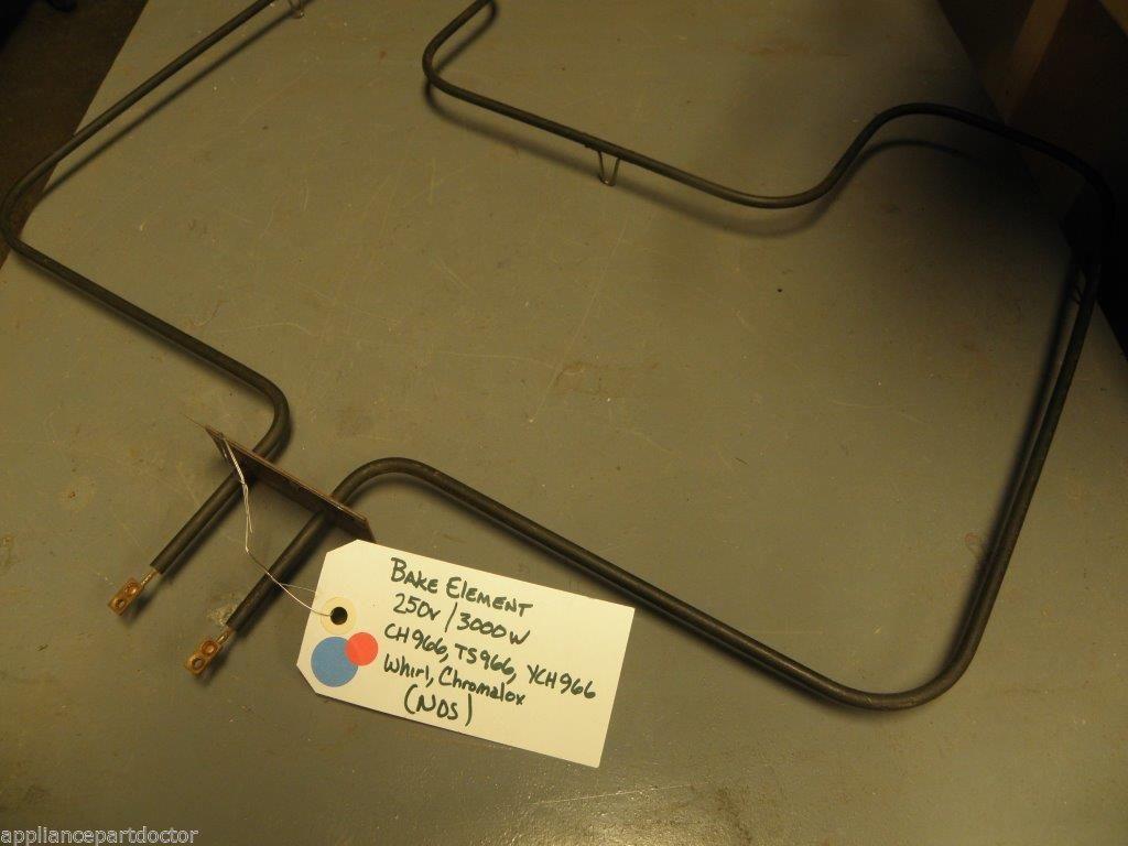 NOS Whirlpool Chromalox Bake Element CH966 TS966 YCH966 250v/3000w NOS Whirlpool Chromalox Bake Element CH966 TS966 YCH966 250v/3000w